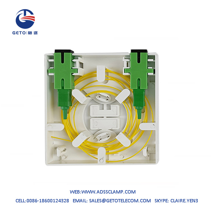 Fiber Optic Terminal Box for FTTH FTTX Network Indoor Optical Cable Termination Distribution Box