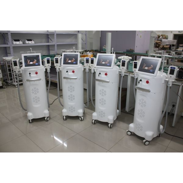 2 Cryo Handpieces Body Slimming Beauty Equipment , Weight Loss Machine