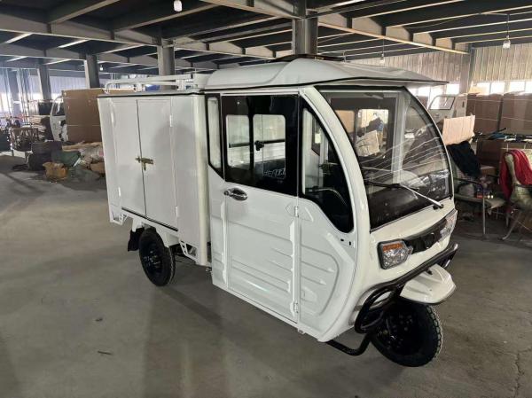 Open-Body Electric Three-Wheeler Factory Direct from Manufacturer for Passenger and Goods Delivery