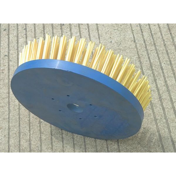 10 Inch OD Nylon Street Sweeping Brush Replacement Head For Garden Cleaning