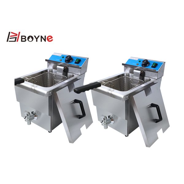 High Temperature Single Tank Fryer Fast Food Restaurant Deep Fryer