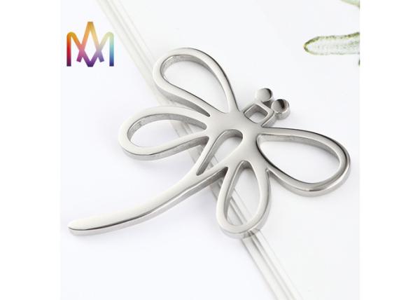 Encantos ocos dados forma libélula do metal do pendente DIY do estilo do ODM do OEM