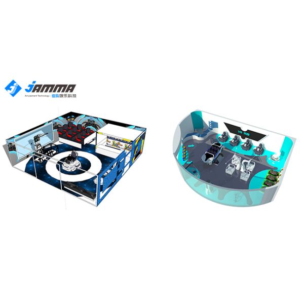 Virtual Reality Simulator VR Station With Customized LED Light and Logo