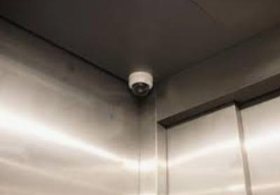 Corrimão de aço inoxidável da linha fina do elevador de 304 CCTV 1050KG