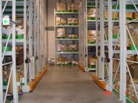 Heavy Duty Movable Racking System Powder Coated Movable Storage Racks