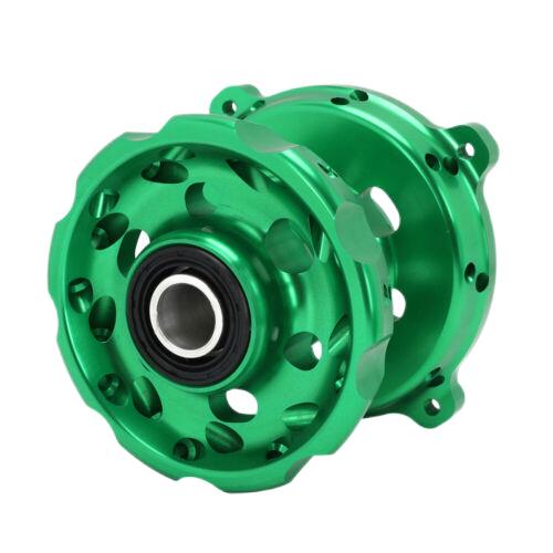 Replace/Repair Motorcycle CNC Green Front Rear Wheel Hubs Set For KX250 06-08 19-20 KX250F KX450F 06-18