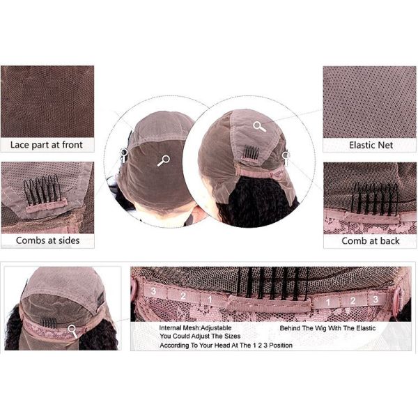 European Remy Blonde Full Lace Wigs Human Hair 8A Grade Without Knots Or Lice