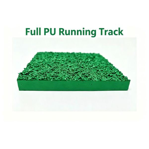 Ultimate Resilience PU Running Track Green Polyurethane Sports Surfaces