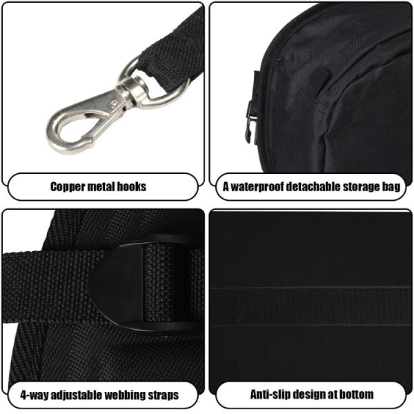 Convenient Small Bag Included Thicker Style Kayak Seat for Lakes Rivers 50*48*8cm