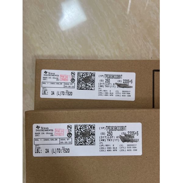 TPS3838K33DBV SOT23-5 SMDIntegrated обходит вокруг Microcontrol регулятора MCU