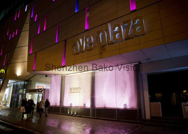 3D Glass LED Display Transparent Indoor Outdoor LED Video Wall Screen For Advertising / Stage Show