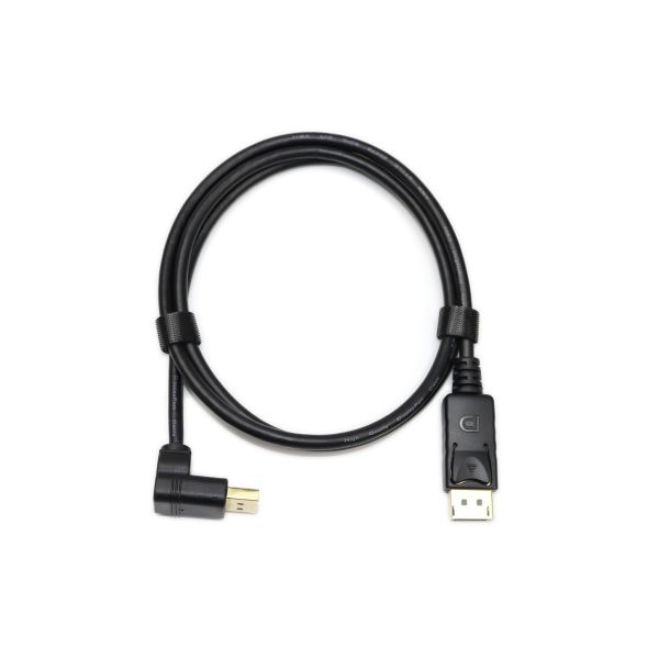 DP1.2 4K 90 Degree Display Port Male To Male Cable 2K 144hz