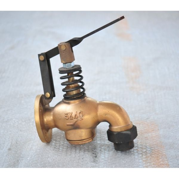 Bronze Spring Loaded Drain Valve, self closing drain valve JIS F7398