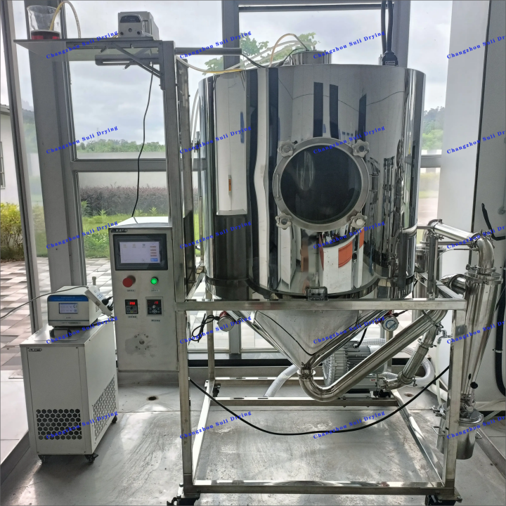 Electric Heating Laboratory Spray Dryer For Heat Sensitive Materials In Carbon Steel And Stainless Steel