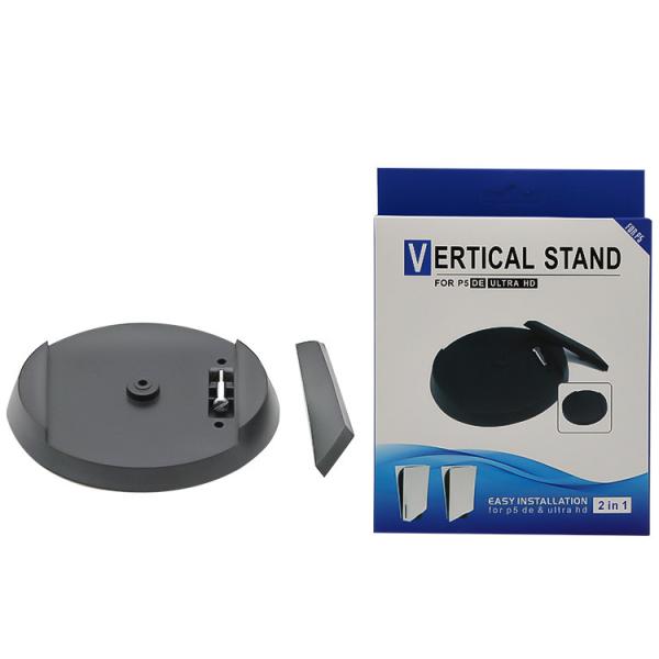 Rack Factory Direct Sales 2 In 1 CD-ROM Version Digital Version For Sony Playstation 5 Rack Ps5 Base Host 2in1 Ps5 Vertical Bracket