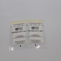 Sacos de transporte de amostra de risco biológico personalizados descartáveis ​​LDPE Impressão de rotogravura