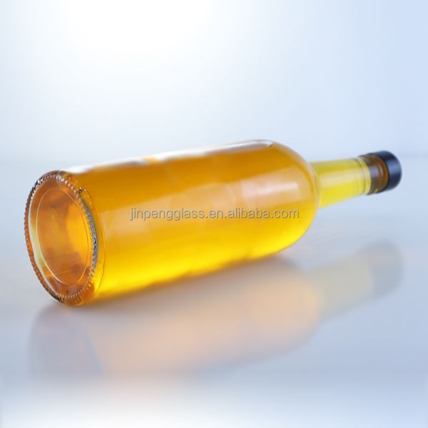 Extra Flint Luxury Diseño 1L Botella de vidrio Perfecto para el Collar de Vodka Material de vidrio