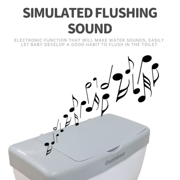 Lightweight Simulation Children Toilet Plastic Preschool Baby Potty Training Toilet Kids Potty