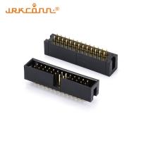 Conector de cabecera de caja IDC de 180 grados tipo recto 6 pin - 64 pin Sockets masculinos