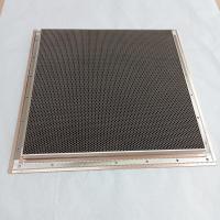 Ventanas industriales robustas de panal de miel resistentes a la temperatura y la corrosión