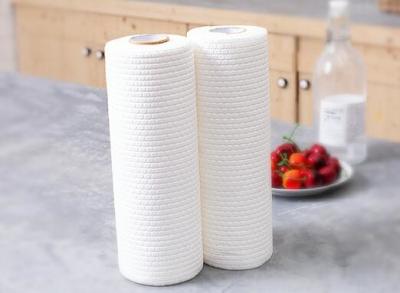 Wood Pulp Nonwoven Fabric 60gsm Disposable Dish Cloths