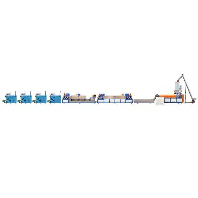 Máquina automática de fabricação de tiras de PP com operação simples para aumentar a eficiência e a produção