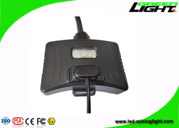 Aluminum Cup Cordless Mining Cap Lamps 6.8Ah Panasonic Battery 15000lux Brightness