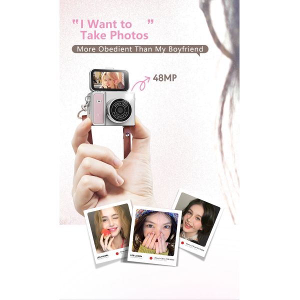 2026 S162 HD Digita Camera Thumb Student 1.47inch Small Video Camera