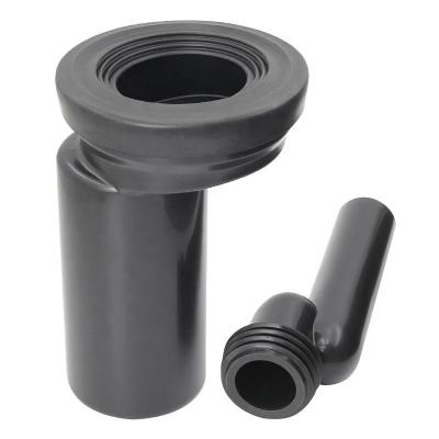 High-Quality Black Polypropylene Toilet Waste Tank Pipe, Modern Bathroom