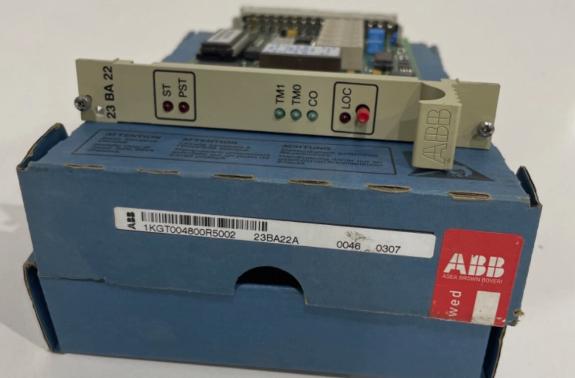 23BA22 1KGT004800R5002 Carte de surveillance de sortie de commande ABB
