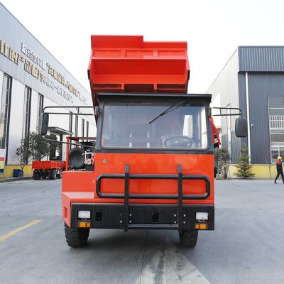 Caminhão de mineração subterrânea 118KW/160HP com capacidade de carga de 15 toneladas