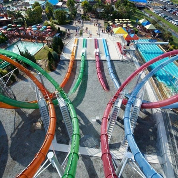 Adult Large Outdoor Aqua Park Best Water Slides