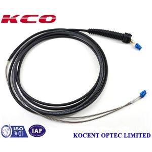 Armored Fiber Optic Patch Cord 2 Cores SM MM OM3 OM4 CPRI DLC Patch Cable