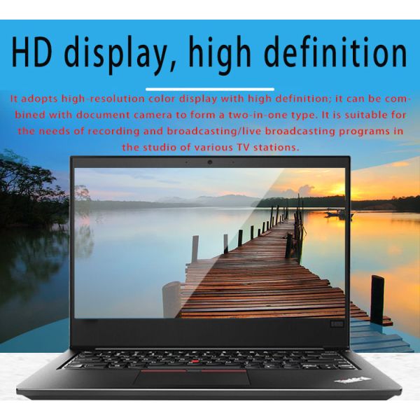 TYSTVideo Teleprompter de equipos de radiodifusión con monitor de 24 pulgadas Compatibilidad perfecta