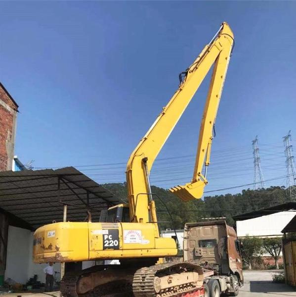 18m 19m Long Reach Excavator Booms Amarelo Preto Cor Pessoal