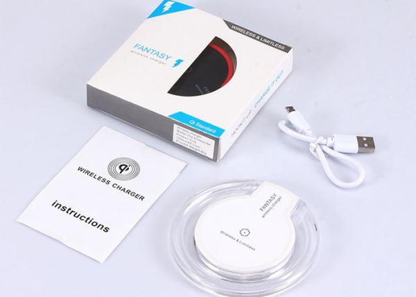 USB C Port ABS Transparent ABS 5W QI Wireless Charging Pad