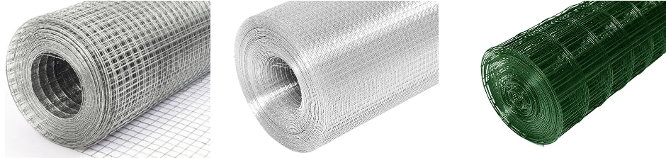 Welded Wire Mesh Low Carbon Steel Iron PVC Coated Hot Dipped Galvanized
