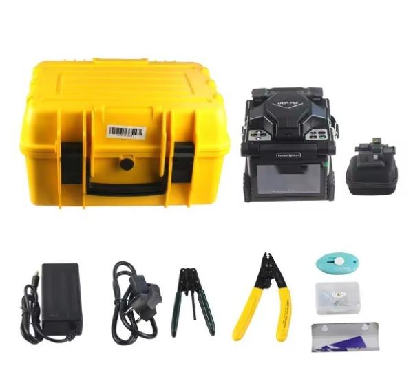 Splicer à fusion personnalisé DVP765 mini fttx Splicer à fusion multilingue Machine de soudage optique pour fttx