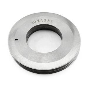 80X40X1mm HSS Lamelle de couteau rond industriel pour couper le cuir