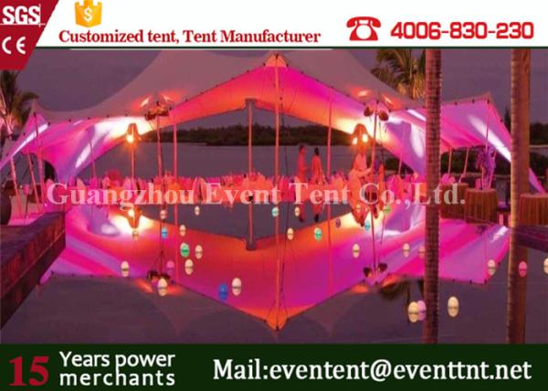 Portable Mobile Garage Tent Waterproof , Sun Shade Canopy Tent Transparent