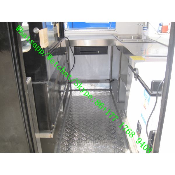 Ice Cream Truck Perfect for Mobile Food Business 2300*1650*2300mm Size