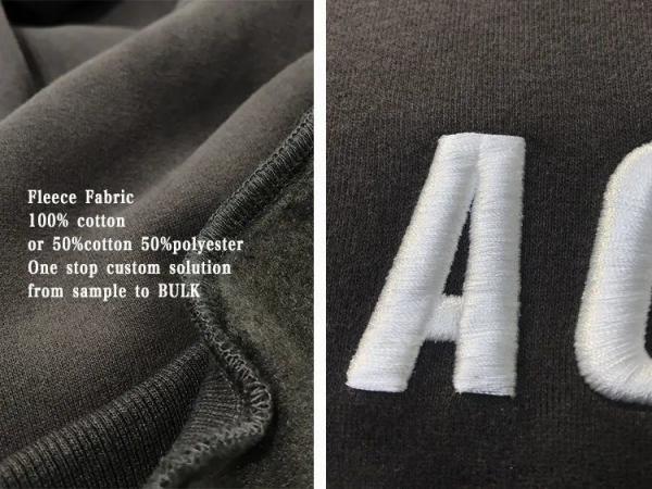 Customized Embroidery Logo Hoodie