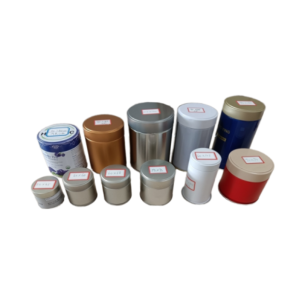Food Grade Tea Spice Coffee Tin Box Containers Matcha Tin Cans Metal Airtight Tinplate Can Packaging