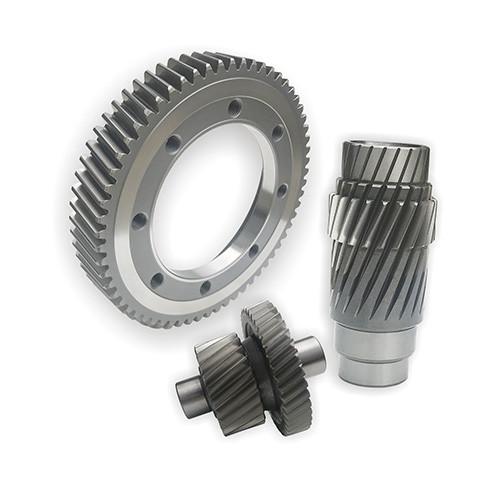 Large Module Forging Hobbing Transmission Helical Spur Gear Carbon Steel