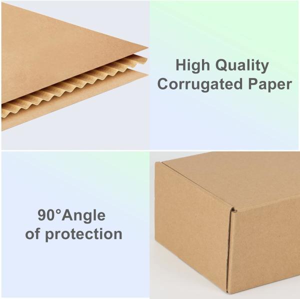 Brown Corrugated Cardboard Literature Mailer Box For Packaging, Mailing, Business Mailing Packing Literature Mailer