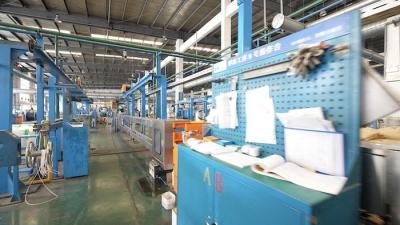 Línea de extrusión de un solo paso para la producción de hilos fotovoltaicos  200 m/min
