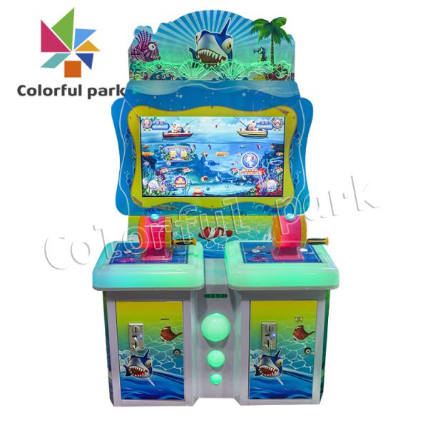 Fishing Joystick Arcade Machine Thickened Hardware fireproof wood For Park
