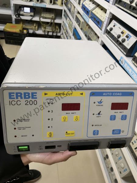Used ERBE ICC 200 Electrosurgical Machine Hospital Medical Monitoring Devices 115V