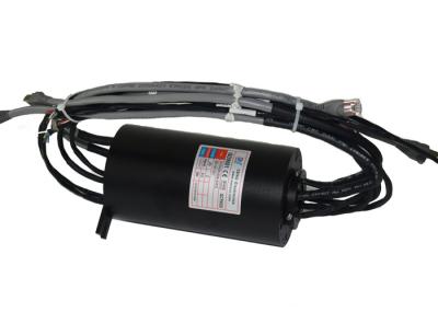 anel deslizante dos ethernet do tamanho de furo de 25.4mm gigabit de 2 grupos nenhum código 0~380VAC/VDC da corda