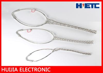Outdoor Stainless Steel Cable Pulling Grips Mesh , 2 - 1/4 Feeder Cable / Antenna Wire Pulling Basket